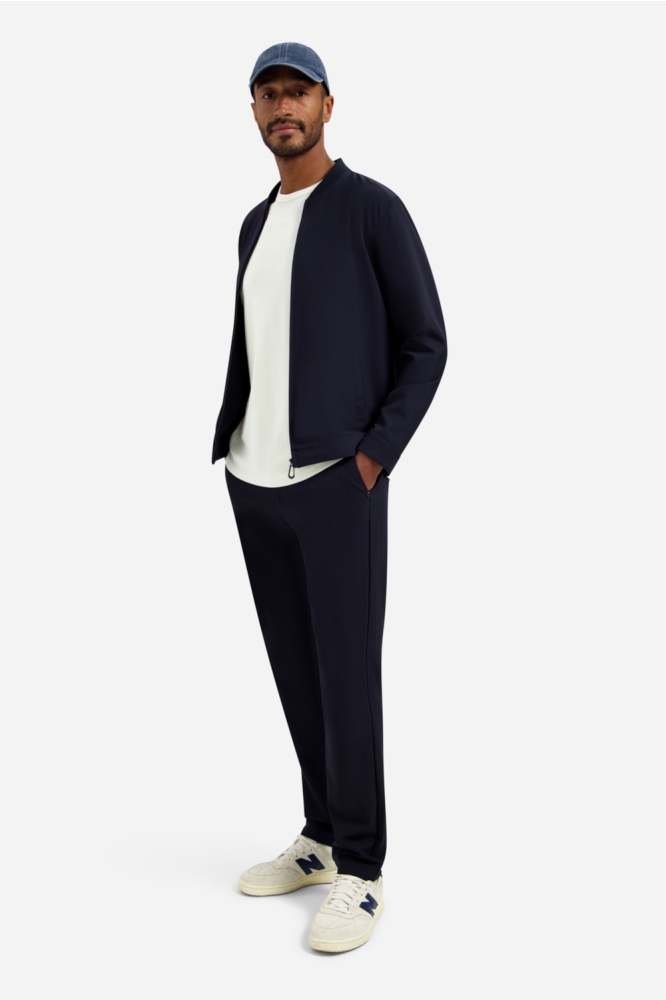 NO-EXCESS blauwe heren jas | Model