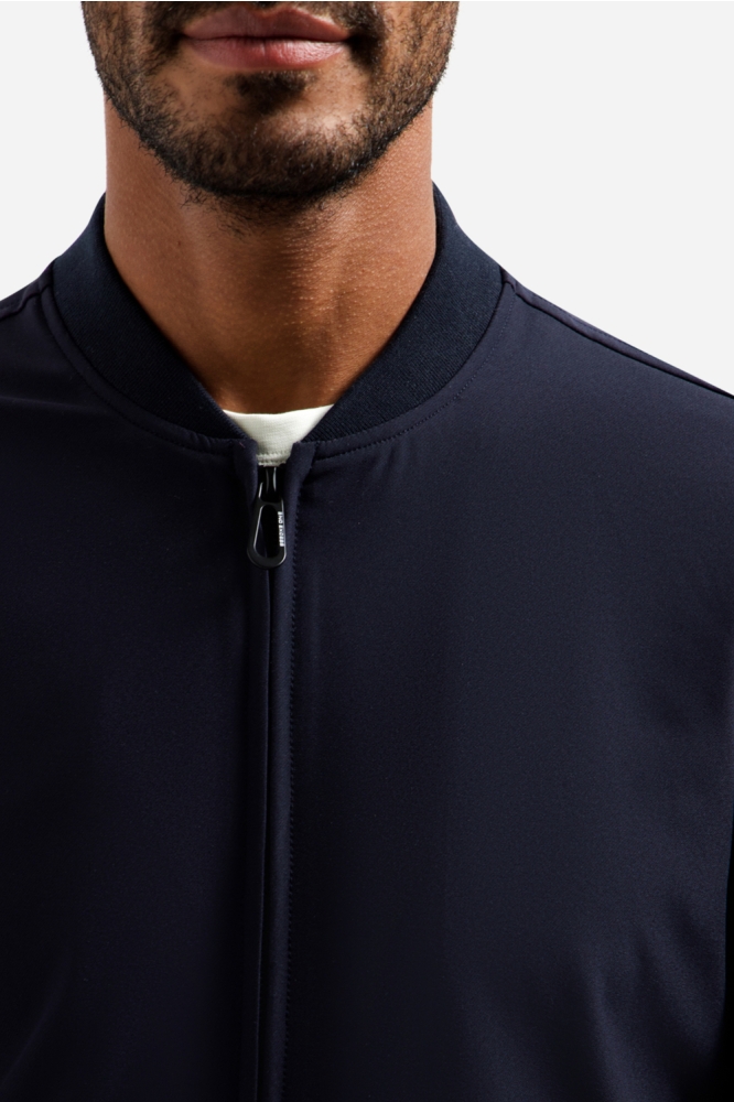 NO-EXCESS blauwe heren jas | Close up