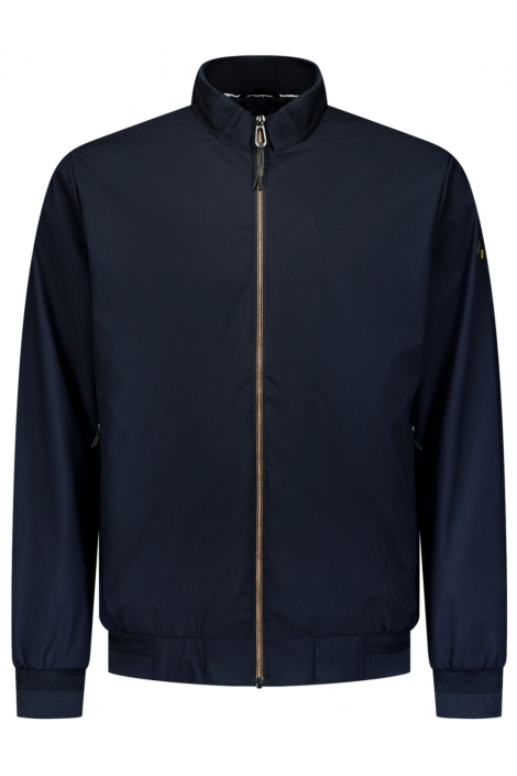 NO-EXCESS blauwe heren jas | Vooraanzicht