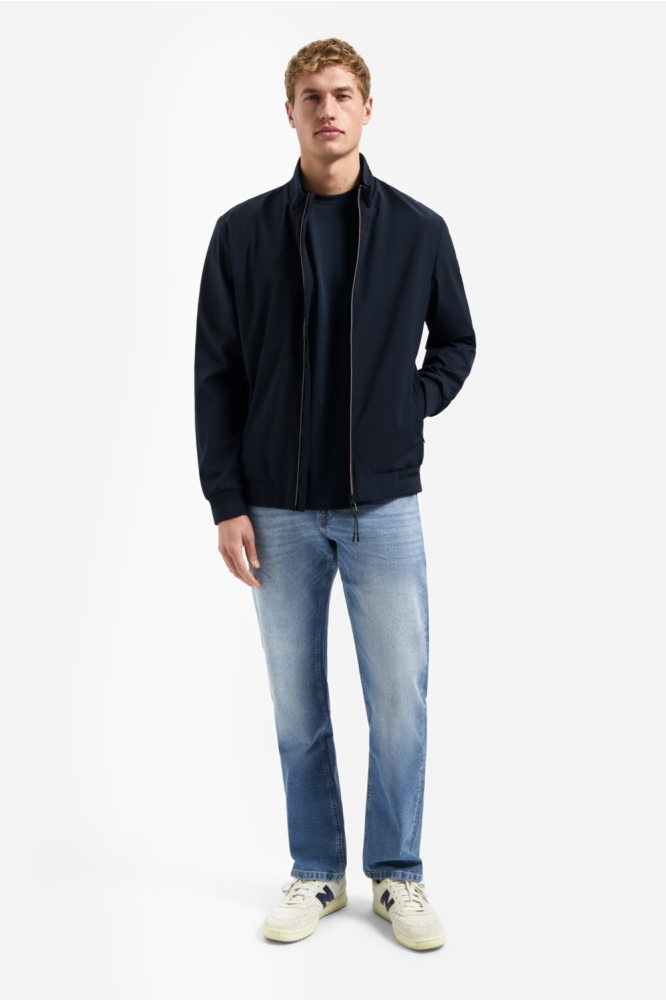 NO-EXCESS blauwe heren jas | Model