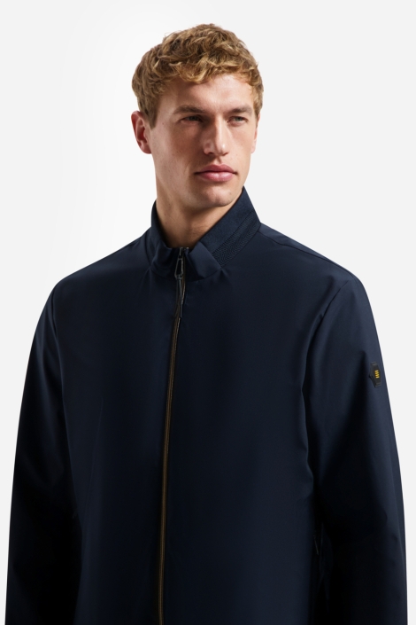 NO-EXCESS blauwe heren jas | Close up