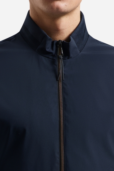 NO-EXCESS blauwe heren jas | Kleurstaal