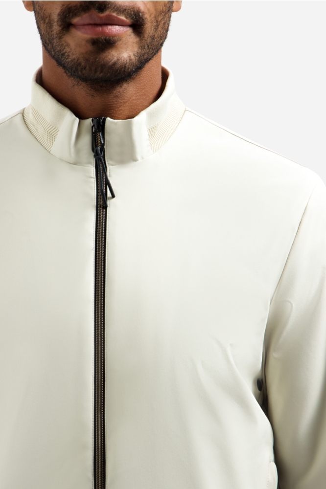 NO-EXCESS beige heren jas | Close up