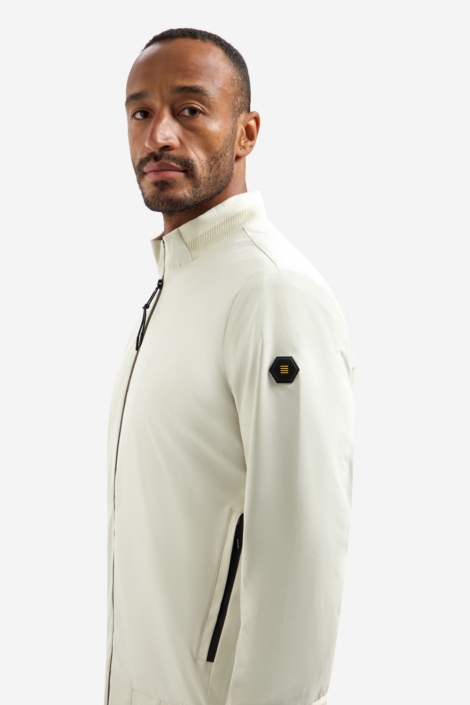 NO-EXCESS beige heren jas | Close up