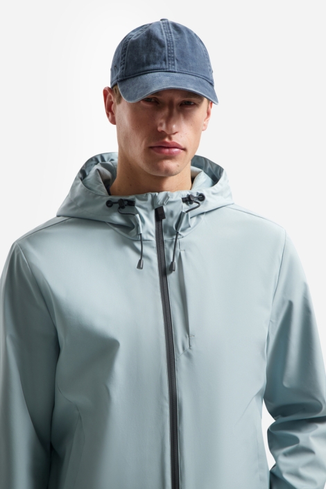 NO-EXCESS blauwe heren jas | Close up