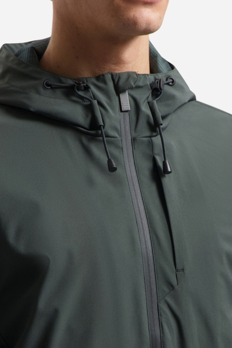 NO-EXCESS groene heren jas | Close up