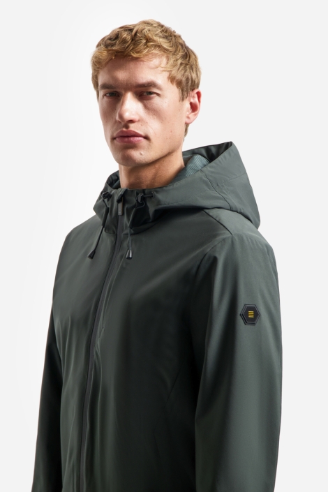 NO-EXCESS groene heren jas | Kleurstaal