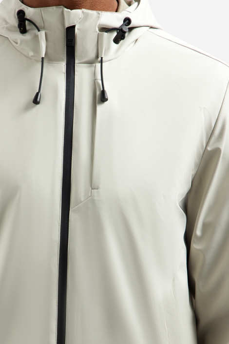 NO-EXCESS beige heren jas | Close up