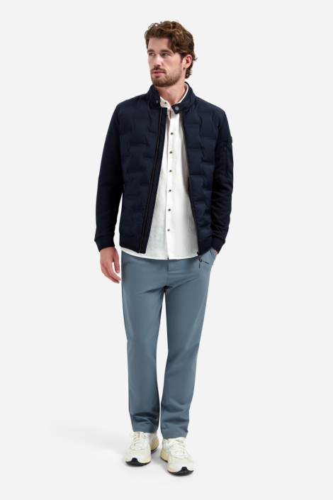 NO-EXCESS blauwe heren jas | Model