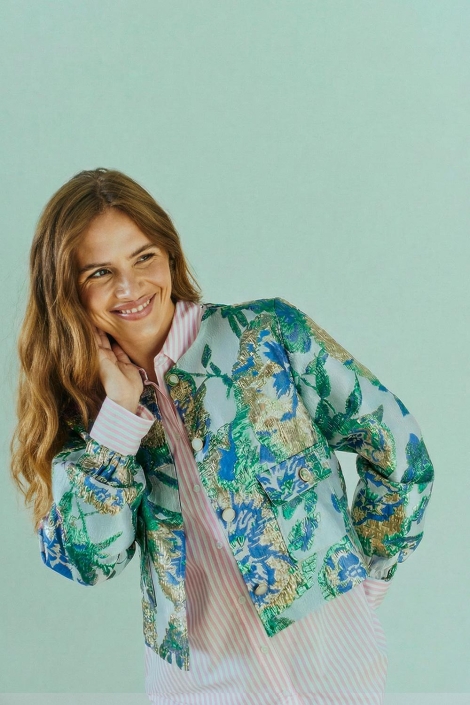 Freequent blauwe dames jas | Sfeerbeeld, In situatie