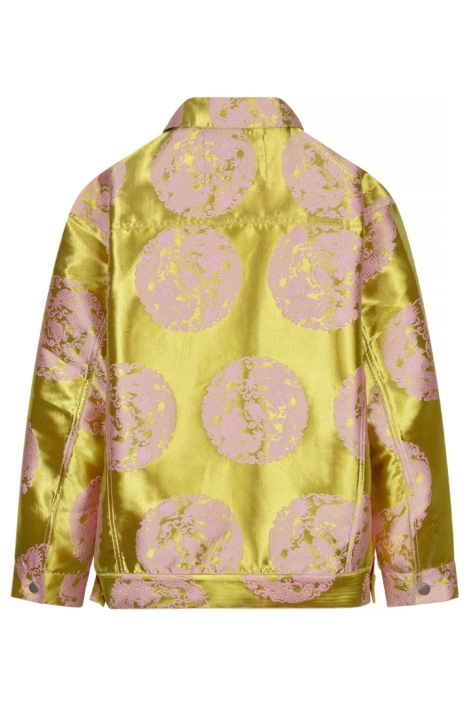 Studio Amaya roze dames blazer | Achteraanzicht