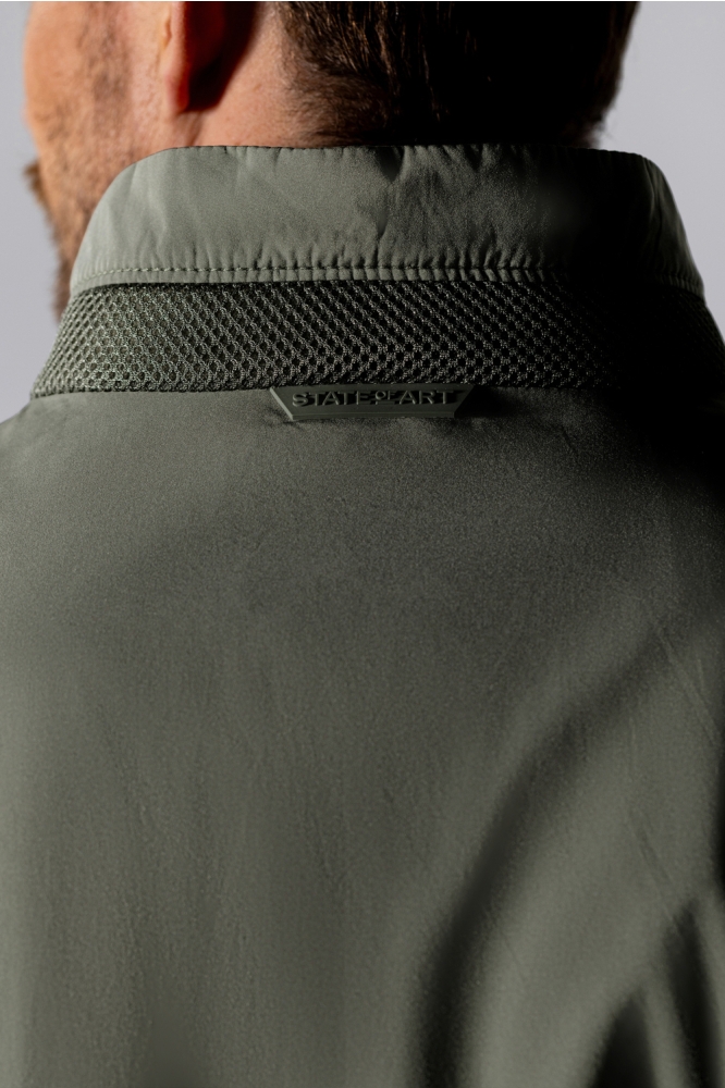 State of Art groene heren jas | Unique Selling Point