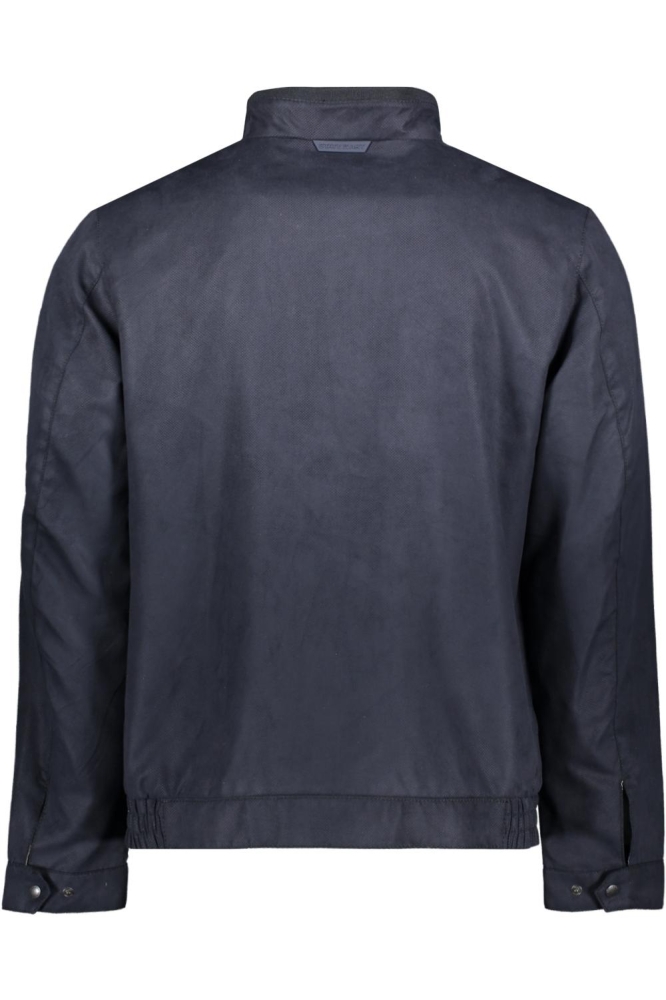 State of Art blauwe heren jas | Achteraanzicht