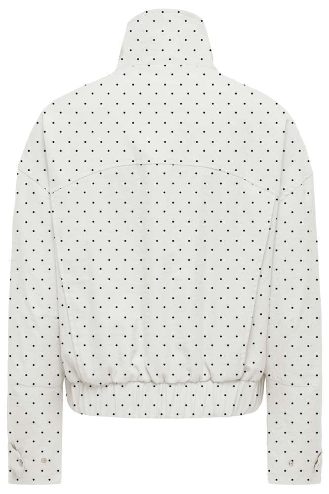 Jacqueline de Yong witte dames jas | Achteraanzicht