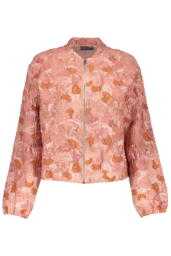 Geisha roze dames jas | Vooraanzicht