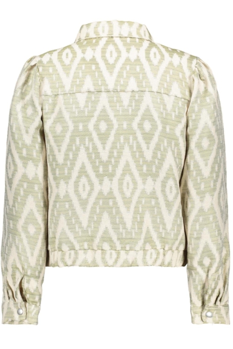 Geisha groene dames blazer | Achteraanzicht