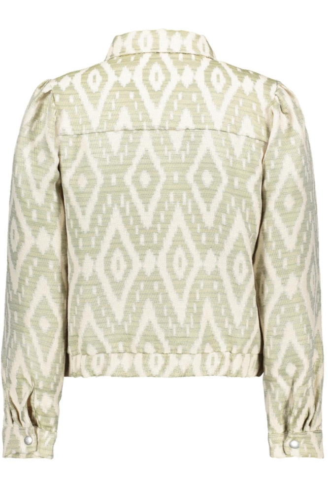 Geisha groene dames blazer | Achteraanzicht