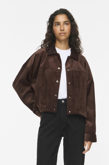 Vila Jas VICOURDIE L/S JACKET 14117202 Coffee Bean