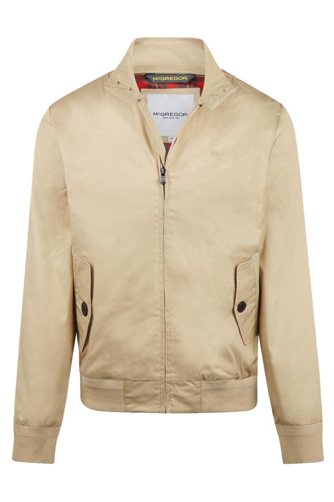 McGregor beige heren jas | Vooraanzicht
