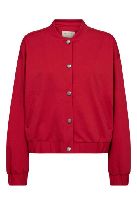 Freequent rode dames vest | Vooraanzicht