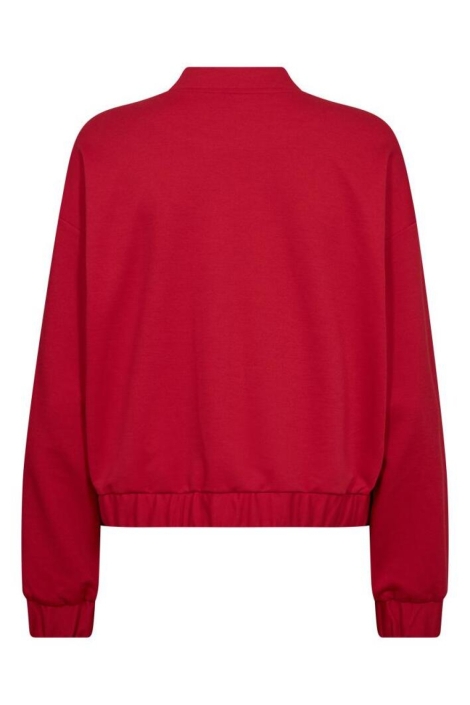 Freequent rode dames vest | Achteraanzicht