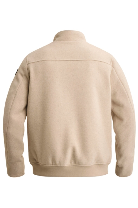Vanguard beige heren jas | Achteraanzicht