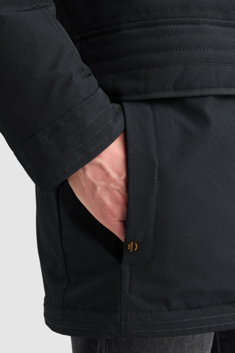 PME legend blauwe heren jas | Close up