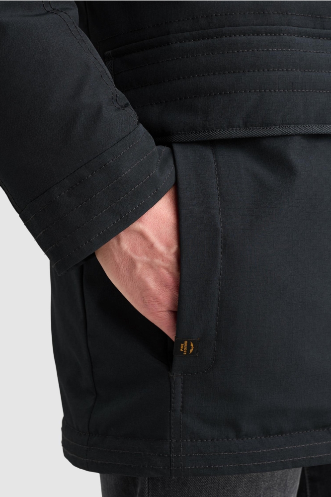 PME legend blauwe heren jas | Close up
