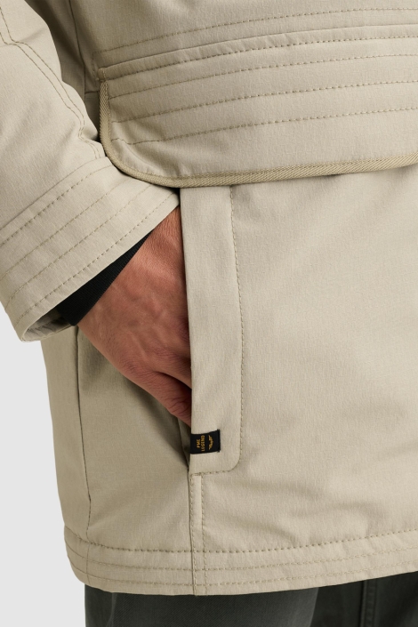 PME legend beige heren jas | Close up