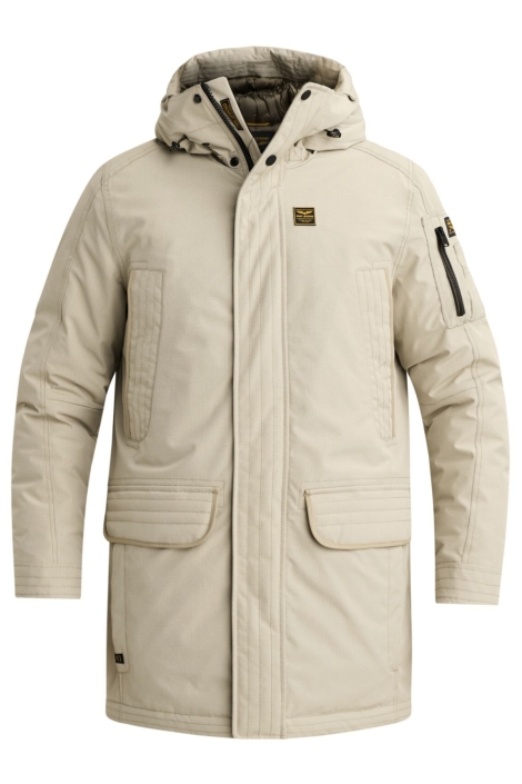 PME legend beige heren jas | Vooraanzicht