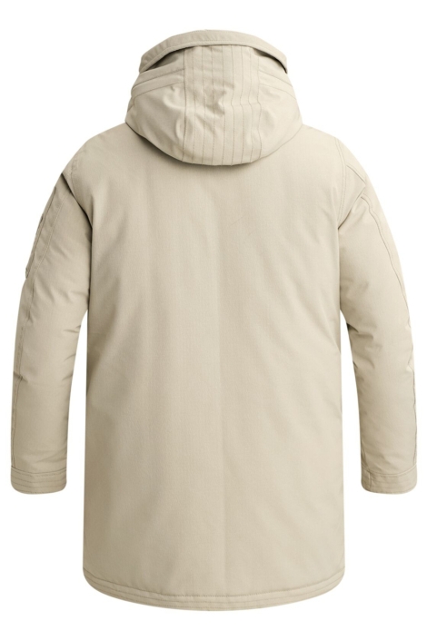 PME legend beige heren jas | Achteraanzicht