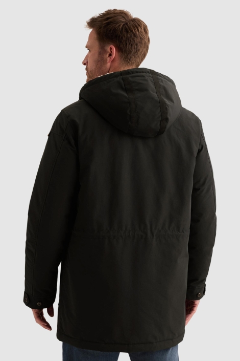 PME legend zwarte heren jas | Model achteraanzicht