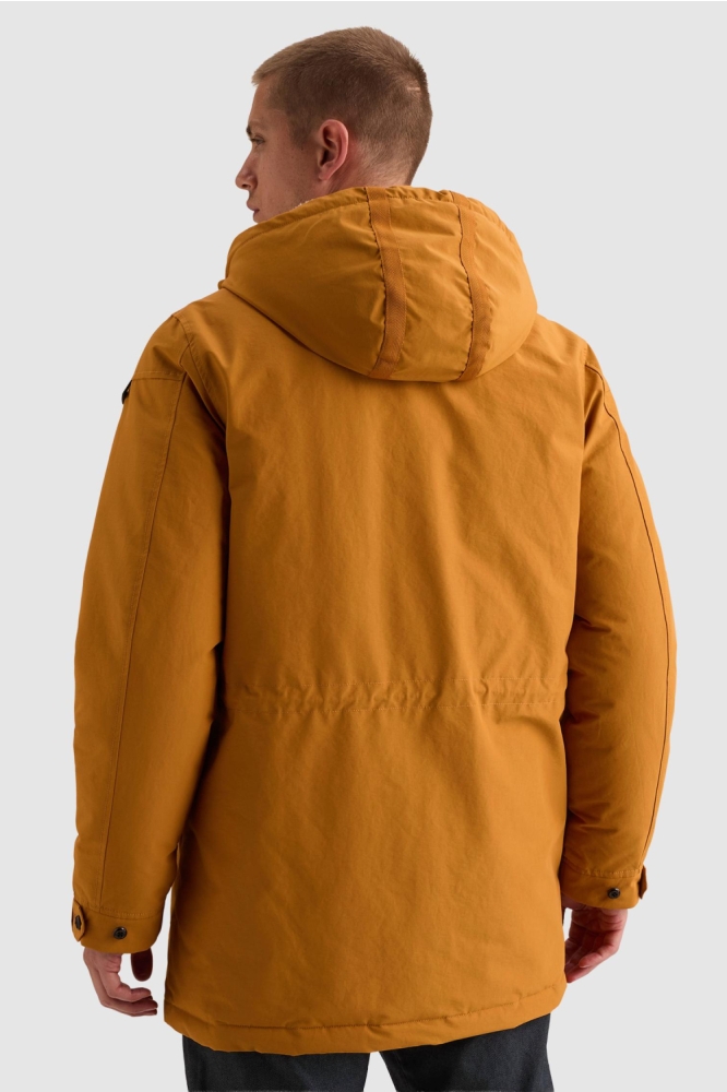 PME legend gele heren jas | Model achteraanzicht