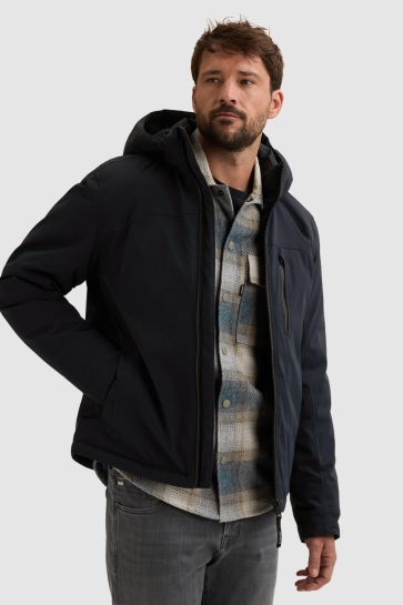 Vanguard short jacket trackchase so-twill Blauw