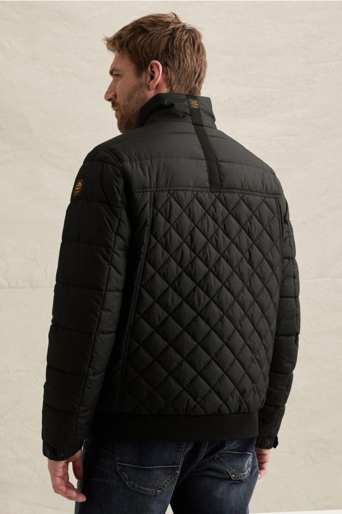 PME legend zwarte heren jas | Model achteraanzicht