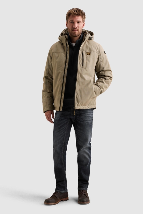 PME legend taupe heren jas | Model