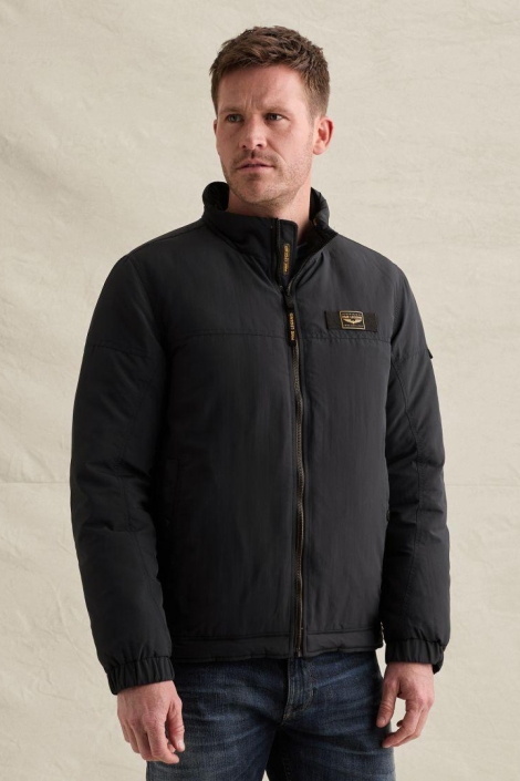 PME legend blauwe heren jas | Model vooraanzicht