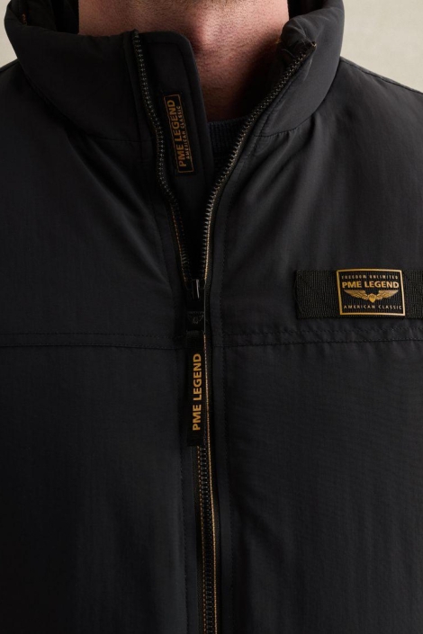 PME legend blauwe heren jas | Close up