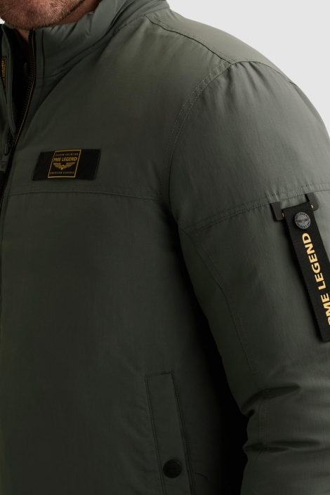 PME legend groene heren jas | Close up