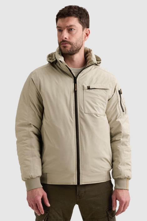 PME legend beige heren jas | Close up