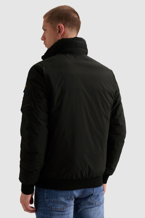 PME legend zwarte heren jas | Model achteraanzicht