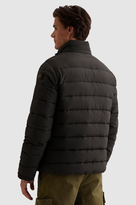 PME legend grijze heren jas | Model achteraanzicht
