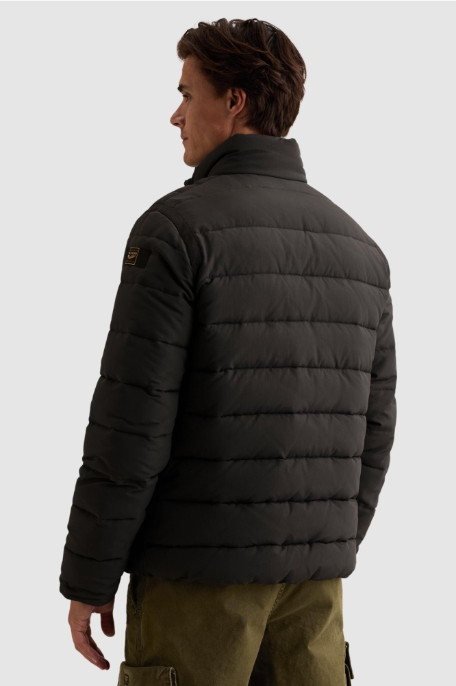 PME legend grijze heren jas | Model achteraanzicht