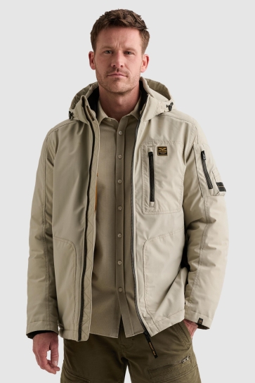 PME legend semi long jacket conestoga dasrip Beige
