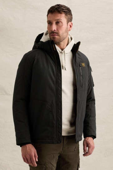 PME legend semi long jacket conestoga dasrip Zwart