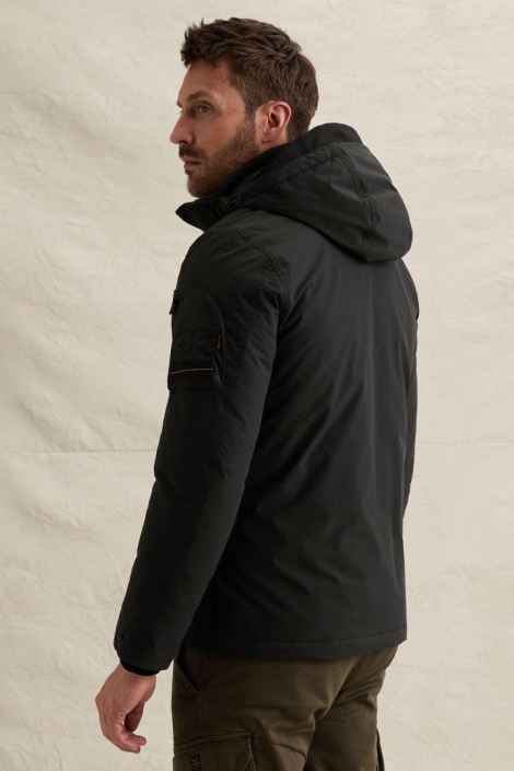 PME legend zwarte heren jas | Model achteraanzicht