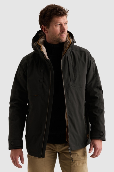 PME legend grijze heren jas | Model vooraanzicht