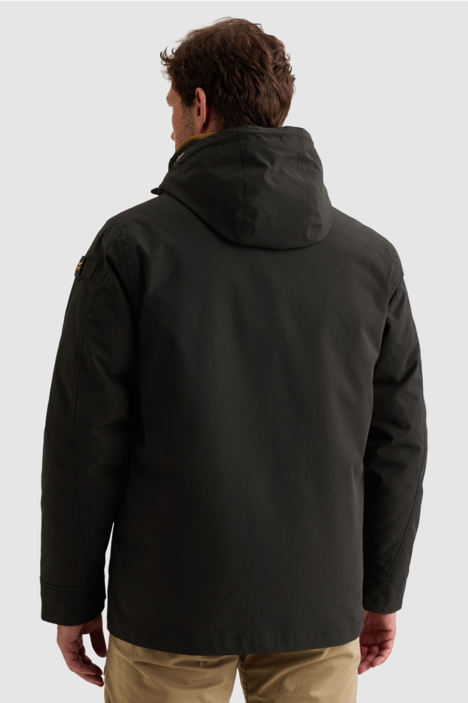PME legend grijze heren jas | Model achteraanzicht