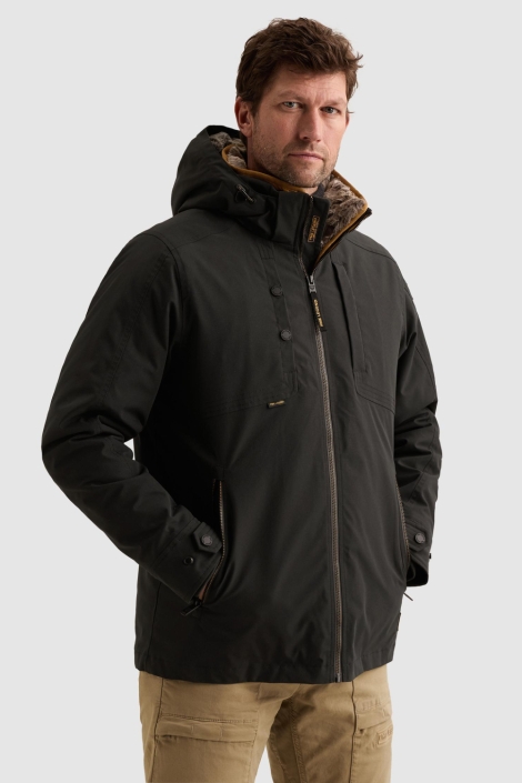 PME legend grijze heren jas | Model vooraanzicht