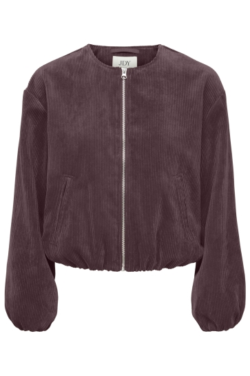 Jacqueline de Yong Jas JDYALBA CORD BALLOON JACKET OTW YFM 15382527 Sassafras/METAL SILV